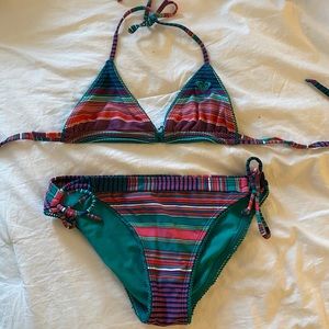 roxy bikini set